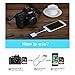 SD Card Reader, Lighting to SD Card Trail and Game Camera Reader for iphone5/5s/5c/6/6s/6 Plus/7/7 Plus/iPad Mini/Air, No App Required- IOS 9.2 or up to 10.3.2 (White)
