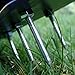 Premium Nylon Heavy Duty Lawn Aerator Shoes - 4 Adjustable Straps and Metal Buckles - Nylon Aerating Sandals with Zinc Alloy Buckles - Extra Spikes and Bonus Wrench Included