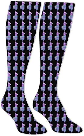Yu2Ye Unique Llama Knee High Socks / Long Stockings