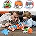 HOMOFY 132PCS Engineering STEM Educational Building Toys DIY Learning Building Kit Building Blocks Construction Toys Set Best Gift for Boys/Girls Toddlers Kids Age 4 5 6 7 8 9 10+Year Old