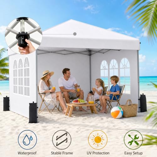 SANUMY 10x10 Pop Up Canopy Tent Review: Portable Party Shelter with Sidewalls image 31