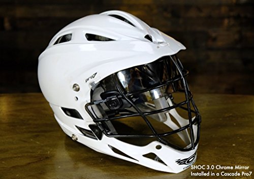 Shoc 3.0 Chrome Mirror Visor for Lacrosse Helmets