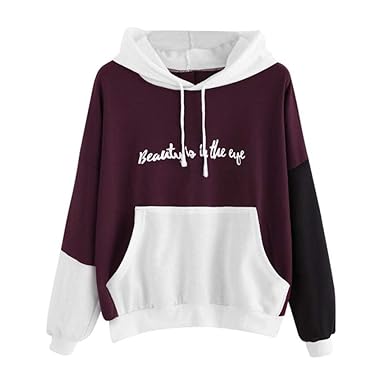 KIMODO Pullover Damen Sweatshirts Kapuzenpullover Hoodie Kapuzenjacke Tops Mode 2019