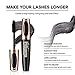 Aliceva 4D Silk Fiber Lash Mascara - Premium Thickening and Lengthening Waterproof Mascara for Long-Lasting, Charming Eye Makeup