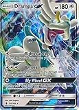 Pokemon, Sun & Moon Guardian rising, Drampa GX 115/145, Ultra Rare, Mint, New