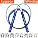 Goothdurs Speed Jump Rope Tangle-Free with Ball Bearing - Adjustable & Self-Locking Aluminum Skipping Ropes with Carrying Pouch Ideal for Crossfit Training, Boxing, and MMA Workouts