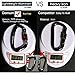 Locking Climbing Carabiner Set of 5-25kN Rated 4457 LBS EN12275 Certified, Screw-Gate D-Ring Clips, 7075 Aluminium Hook, Super Light and Rust Free, D Shaped 3.94in, Black