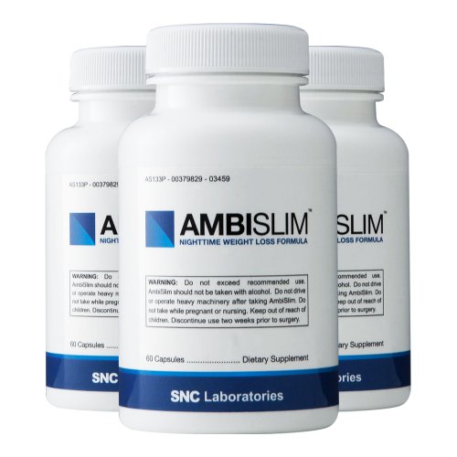 Ambislim (3 Pack) - Night Time Weight Loss Aid. Lose Weight While You Sleep! Ambislim (3 Pack) - Night Time Weight Loss Aid. Lose Weight While You Sleep!