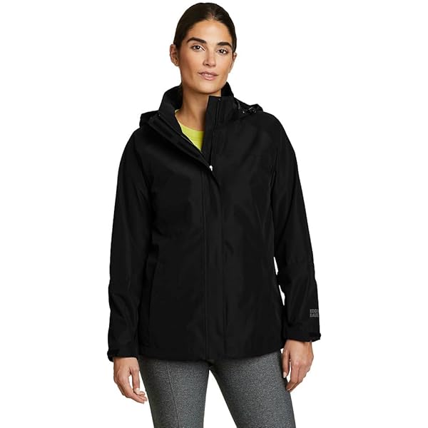 Eddie Bauer Women's IgniteLite Stretch Reversible Jacket, Black