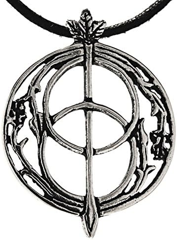 Chalice fountain pendant in 925 sterling silver with cotton cord