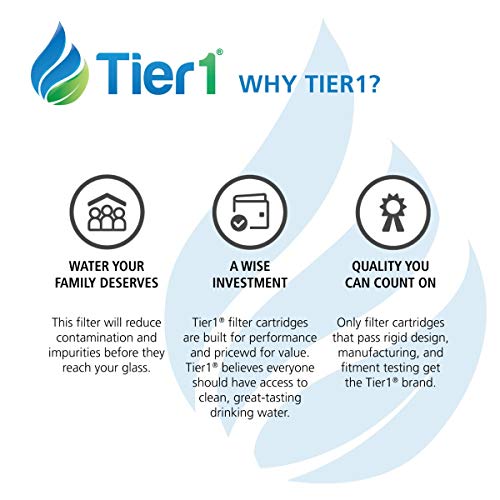 Tier1 UKF8001 Refrigerator Water Filter Replacement for Whirlpool