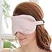 YUNS Advanced Silk Sleep Mask, Eye Mask for Sleeping, 19 Momme Mulberry Silk, Big Size 22X10cm, 1pc.(Lotus Pink)