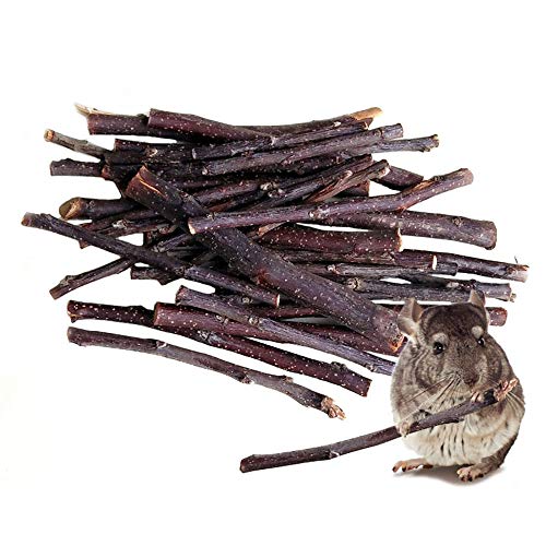 Apple Wood,Natural Apple Sticks,Chinchilla Treats,Guinea Pig Cages Accessories,Pet Chew Toys for Rat,Mouse,Rabbit,Bunny,Sugar Glider,Dwarf Hamsters - Thumbnail 3