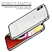 humixx Extre Series iPhone Xs Case,Utra-Thin Aluminum TPU Hybrid Shockproof Bumper Case Compatible with iPhone X/iPhone 10-Moonlight Silver