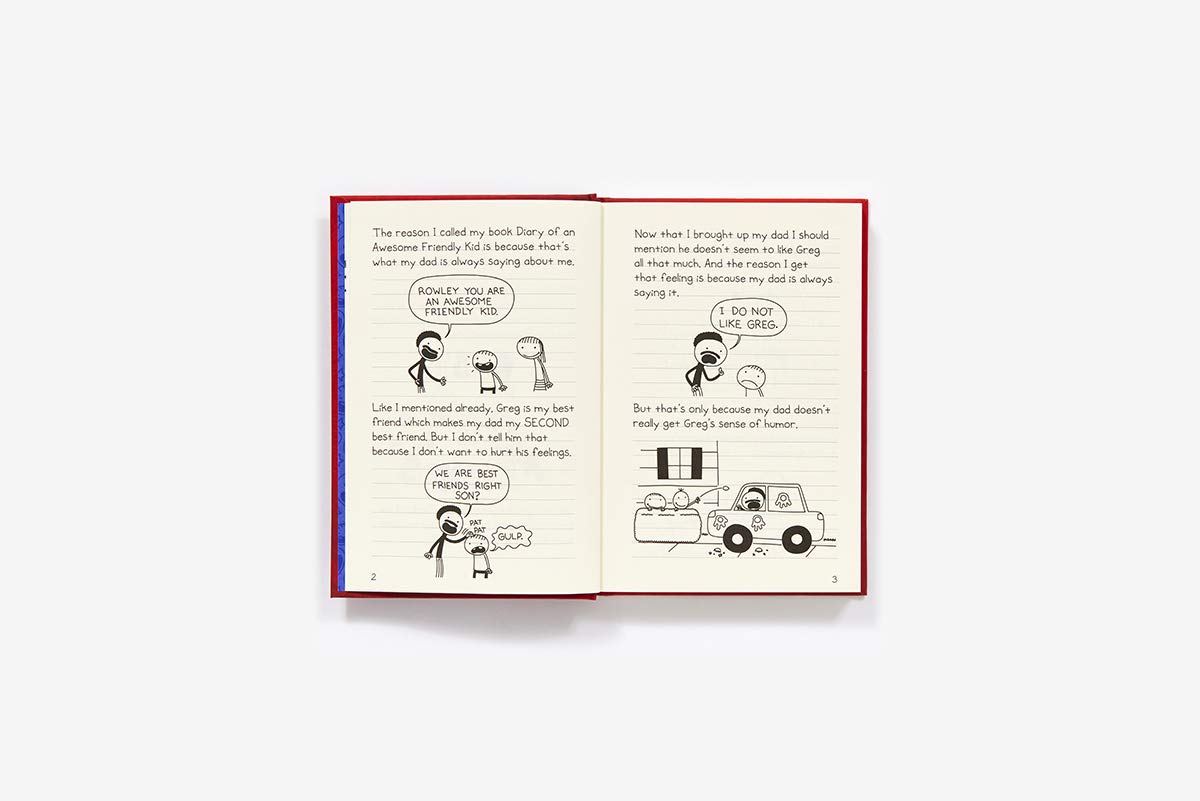 Diary of an Awesome Friendly Kid: Rowley Jefferson's Journal: From the Creator of Diary of a Wimpy Kid (The Awesome Friendly Kid Series)