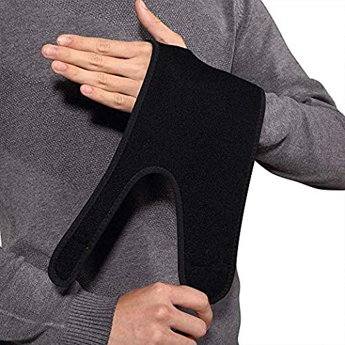 Right Hand Wrist Brace Carpal Tunnel Wrist Support Brace for Men, Women, Tendonitis,Arthritis,Bowling, Sports Injuries Pain Relief-Removable Splint - Adjustable Fits All Size Hands (Right Hand)