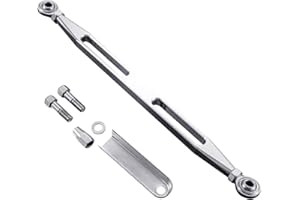 TUINCYN Shift Linkage Lever for Harley Street Tour Glides Electra Trikes (1980-2021) Chrome Motorcycle Gear Lever