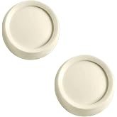 CAMGJORT 26115-T Replacement Rotary Dimmer Fan Speed Control Switch Knob | Fits 0.25" Dia D Shaped Shaft,2 Pcs Light Almond
