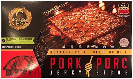 Honey Glazed Pork Jerky - 170g (Pack of 12)