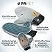 PR Pet Dog and Cat Grooming Glove Brush Eliminates Shedding and Matting In A Way They Will Love