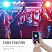 LOHAS Smart Bulb A21 Light, WiFi Control LED Bulbs Color Changing, 100W-150W Equivalent Smart Lighting, E26 Base, RGBW LED, Decorative Lights for Cafe, Bar, Bedroom, Compatible with Alexa
