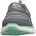 Skechers Sport Women's Scene Stealer Fashion Sneaker,Charcoal/Aqua,7.5 M US