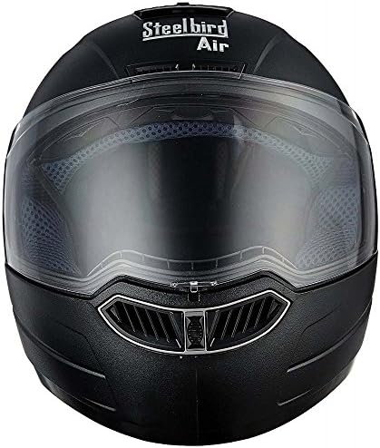 ATOZ SHOPPING Steelbird Air Sba 1 Classic Helmet (Black)