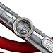 Milton 501 Dual Head Straight Chuck Inflator Gauge , Red