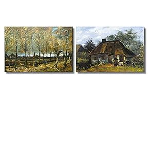 Lane with Poplars Near Nuenen Farmhouse in Nuenen...