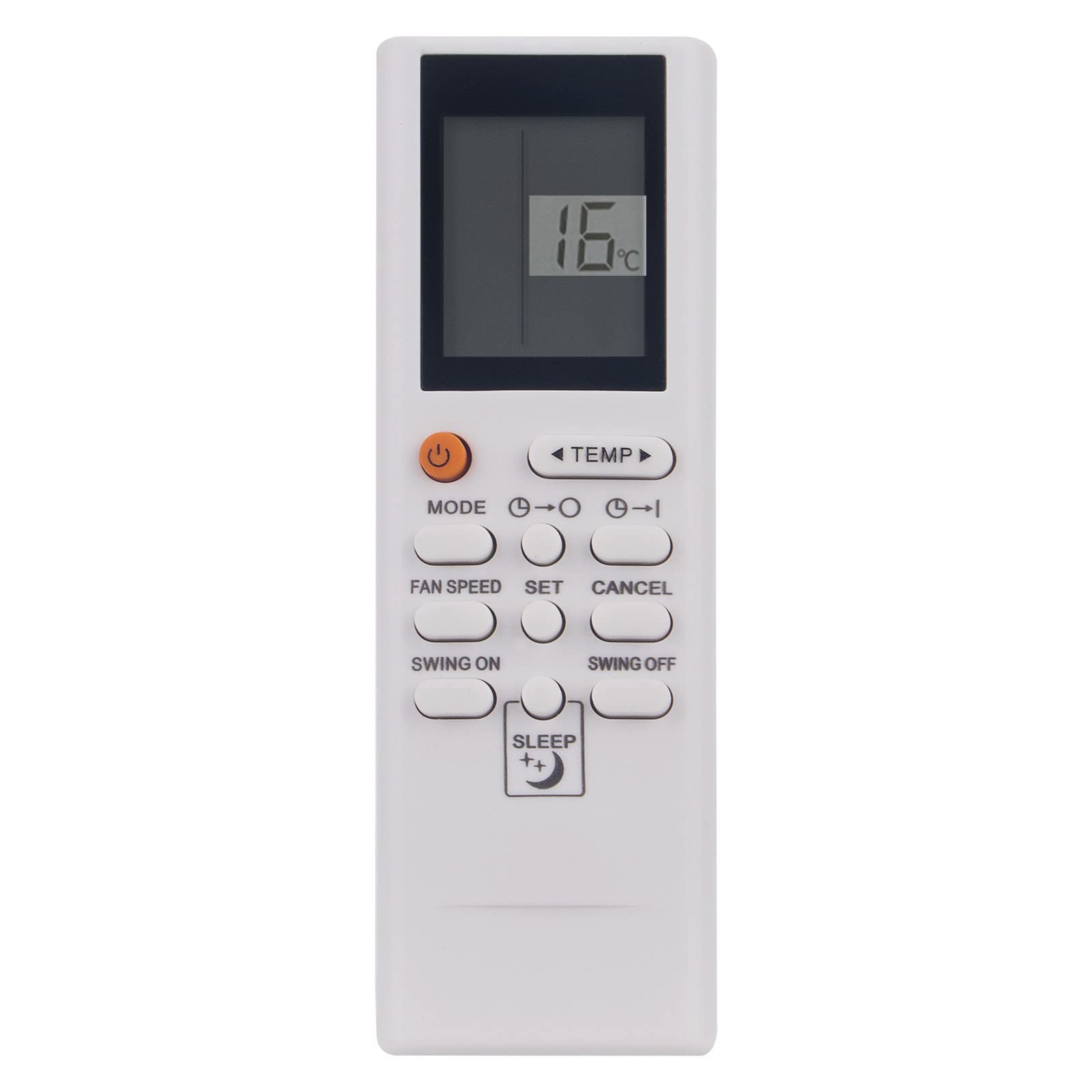 VINABTY GZ-24B-E1 Replace Remote Control Fit for Beko Galanz Mistral Air Conditioner GZ-27B GZ-34A-E1 GZ-24A-E1