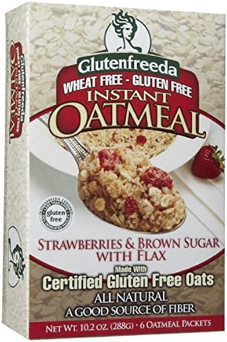 Strawberry & Brown Sugar with Flax Oatmeal 10.20 Ounces (Case of 8)