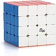 HELLOCUBE YJ MGC 4x4 Magnetic Stickerless UV Coated Version Speed Cube 4X4X4 Cube Puzzle - (UV Coated Version)