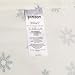 Amazon Brand – Pinzon Cotton Flannel Bed Sheet Set - Queen, Falling Snowflake Blue