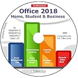 Office Suite 2018 Home Student and Business for Microsoft Windows 10 8.1 8 7 Vista XP 32 64bit| Alternative to Microsoft Office 2016 2013 2010 365 Compatible with Word Excel PowerPoint ⭐⭐⭐⭐⭐
