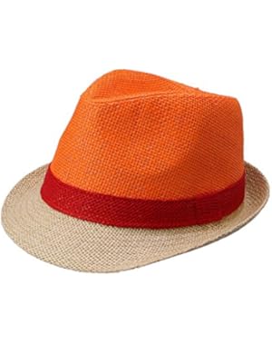 Adult Child Gangster Cap Fedora Panama Beach Sun pp Straw Hat