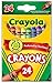 Crayola Crayons 24 Colors, (Pack of 6), Multicolor