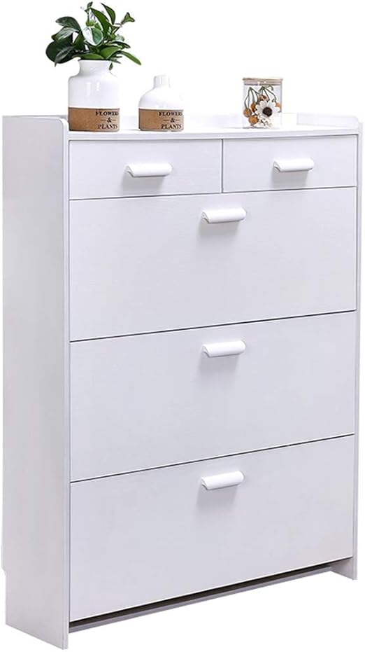 Gwgbxx Shoe Cabinet Dumping Shoe Cabinet Ultra Thin 17cm With