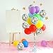 UTOPP 20 Pack Confetti Balloons Tiffany Blue Pink and Gold 12