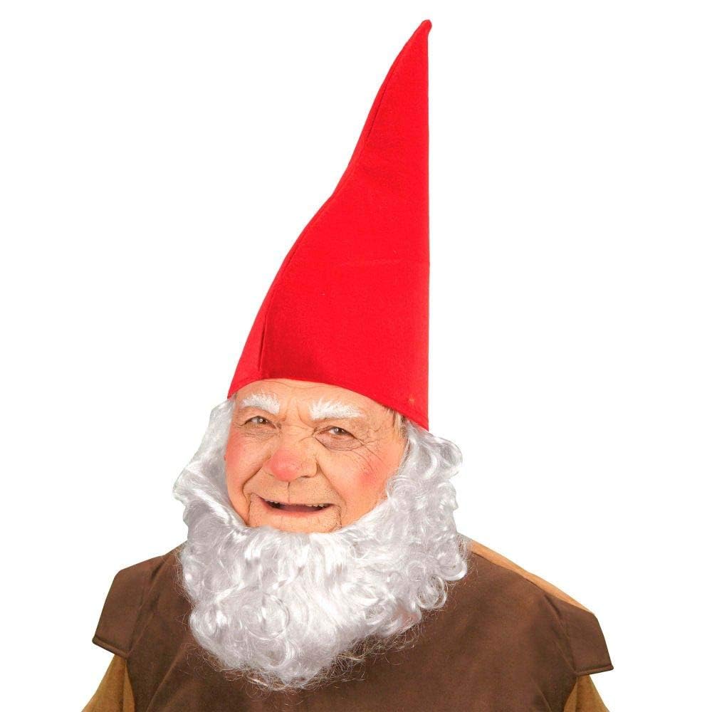 Gnome - Red Christmas Theme Hats Caps & Headwear for Fancy Dress Costumes Accessory — image 1