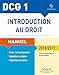 Introduction au droit DCG 1 : Manuel by