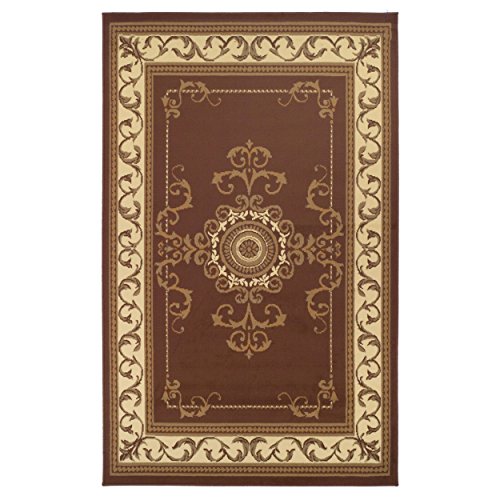 Superior Kensington Area Rug, 3' x 5', Toffee