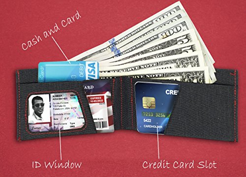 Ebax Bifold Minimalist Slim Wallet