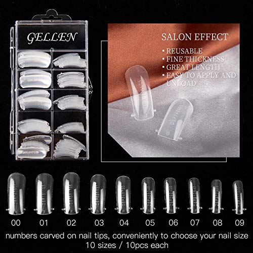 GELLEN Poly Nail Gel Kit Nail Extension Set With 6 Colors Classic