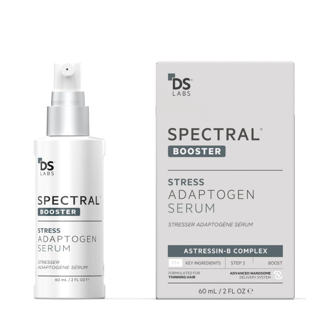 DS Laboratories Spectral.F7 Hair Stimulating Efficacy Booster - Hair Serum for Men and Women Scalp Serum with Astressin-B, Non Greasy, Water Based Formula, 60ml