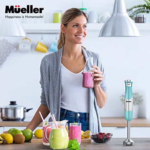 Mueller Pro Series Hand Blender, 500W Immersion Blender, HeavyDuty