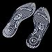 2 Pairs Acupressure Magnetic Massage Foot Therapy Reflexology Shoe Insoles, Breathable Deodorant Anti-Sweat Comfort Foot Therapy Reflexology Pain Relief