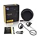 Bluetooth Earbuds By Zivigo, Bluetooth Headphones - Sweat-proof, IPX7 Waterproof Headphones with Noise Cancellation Technology, Microphone & Voice prompts,(Black)
