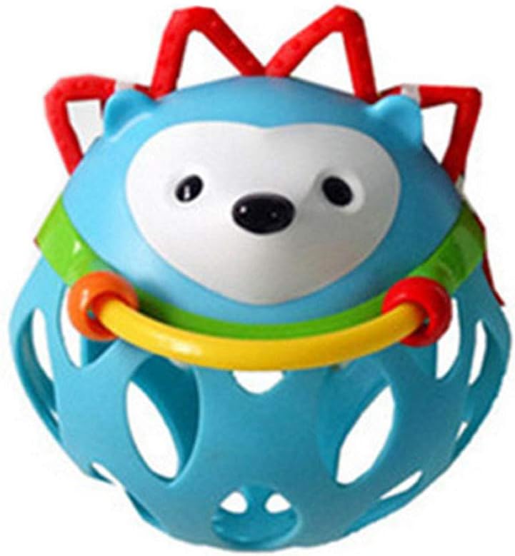 Rattle toy for babies, children's teething ring ball, cute handshake bell ring, ball toy, rattle plastic animal shaker toy for babies