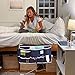 Bedside Caddy, Bedside Storage Organizer, Table Cabinet Hanging Storage Organizer, Home Sofa Bedside, Under Mattress Holder Bag with 14 Pockets for Laptop, Tablet, iPad, Remotes, Magazine, Books