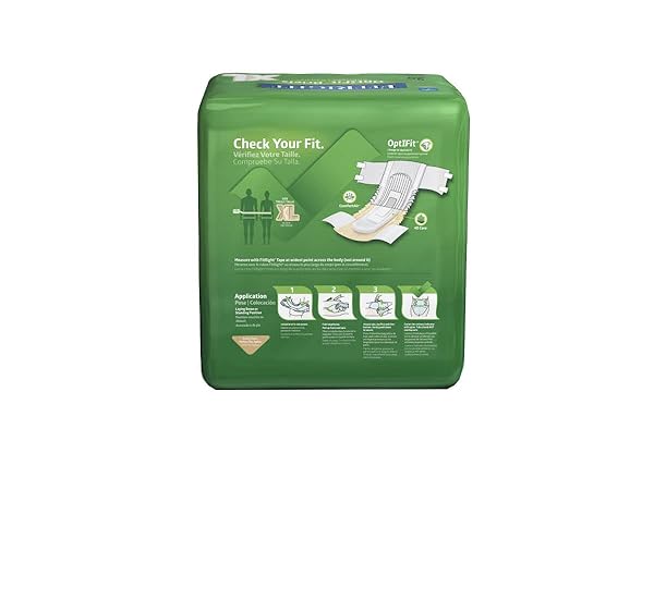 MEDLINE FITEXTRAXLG FITEXTRAXLGZ FITRIGHT EXTRA BRIEFS (PACK OF 20)
